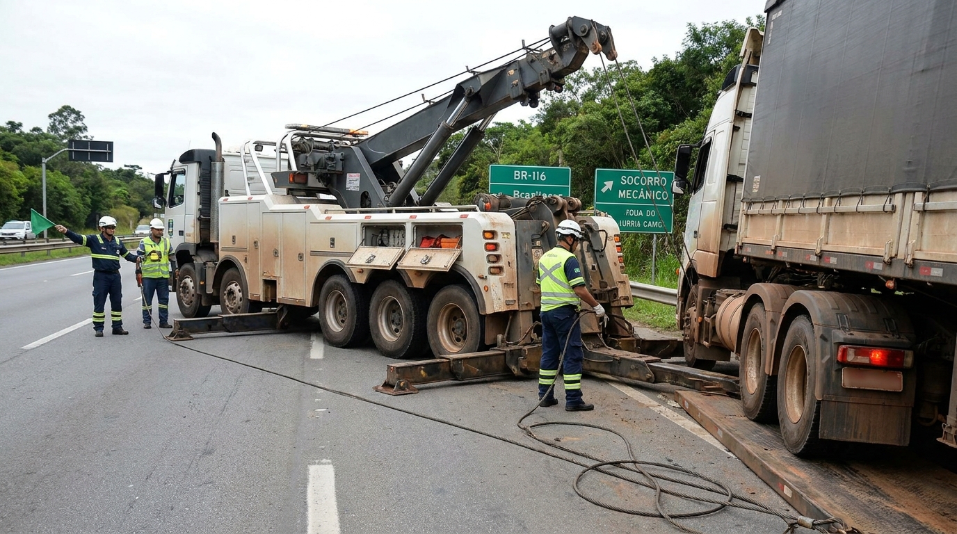 Guincho para Caminhão em Caximba, Curitiba‑PR