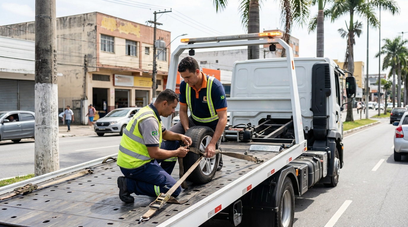 Reboque de Carro no Bacacheri, Curitiba‑PR