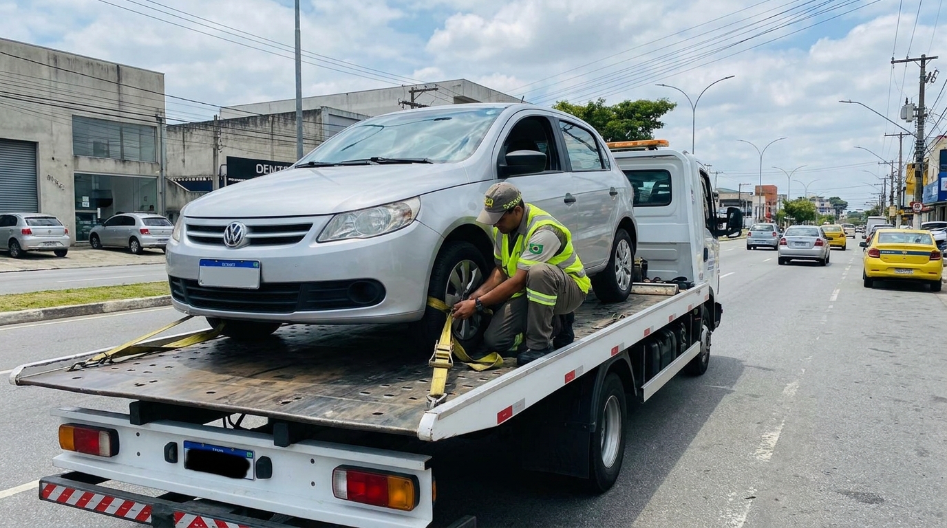 Recolhimento após Colisão no Bacacheri, Curitiba‑PR